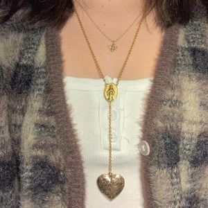 Lana Del Rey Heart Locket Inspired Rosary